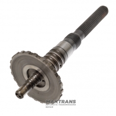 Output shaft 4R70W 4R75E 4R75W ( AOD, AODE, AODE-W) — total length 381 mm,28 splines, length of the splined part 137 mm