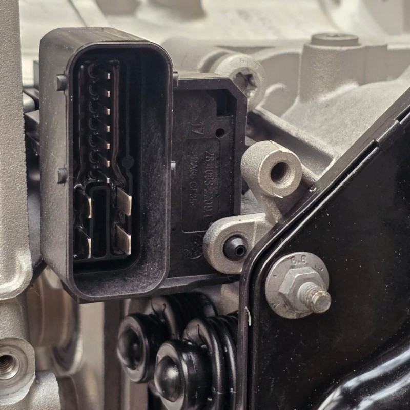 Refurbished (road tested) VAG DSG7 0AM transmission - transmission code UUD, with mechatronics (without clutch)