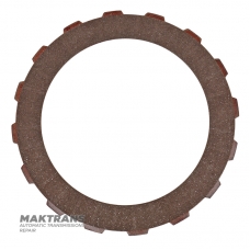 Friction disc (single-sided) for the JEEP NVG 245 transfer case — thickness 1.70 mm, inner Ø 97.20 mm, 16 teeth