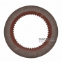 Friction disc (single-sided) for the JEEP NVG 245 transfer case — thickness 1.75 mm, outer Ø 126.20 mm, 50 teeth