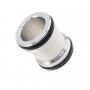Valve body oil supply pipe (aluminum) ZF 8HP45 8HP50 8HP55A 8HP65A 8HP70 / CHRYSLER 845RE 850RE 52854752AA — pipe length 26.80 mm, inner Ø 16 mm, outer Ø 22.75 mm