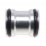Valve body oil supply pipe (aluminum) ZF 8HP45 8HP50 8HP55A 8HP65A 8HP70 / CHRYSLER 845RE 850RE 52854752AA — pipe length 26.80 mm, inner Ø 16 mm, outer Ø 22.75 mm