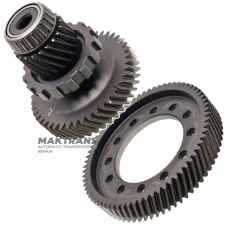 The main pair (21-70) of the JATCO JF613E differential is an intermediate shaft with 21-45 teeth, a differential gear with 70 teeth.