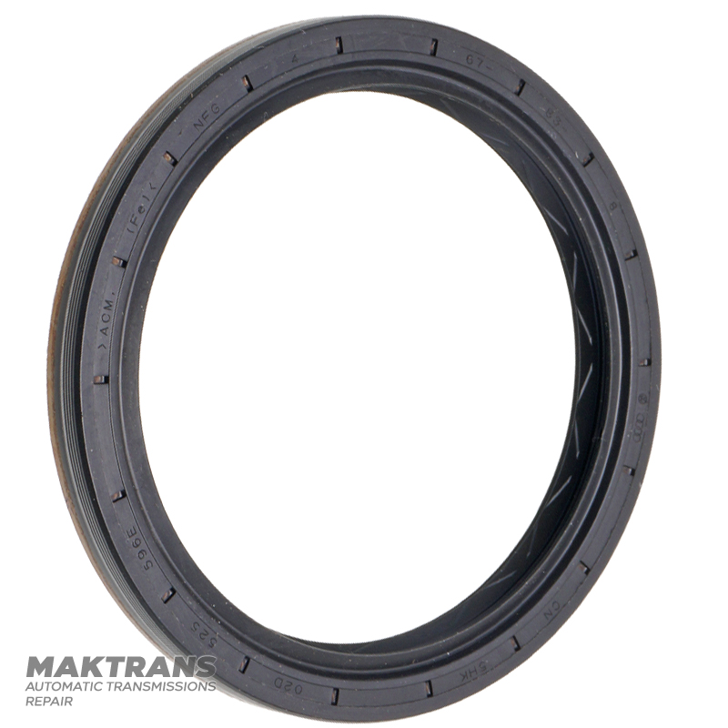 Transfer case front flange oil seal VAG 0AV (02E DQ250) / rear axle shafts — 67x83x8, 0CQ525596A, 02D525596, 02D525596E, 02D525596F