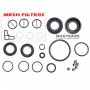 Valve body gasket set A4BF1, A4BF2, A4BF3, A4AF1, A4AF2, A4AF3 - with steel washers and mesh filters