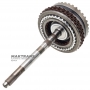 Input shaft, drum 3-5-R / 4-5-6 Clutch FORD 6F50, 6F55 / GM 6T70, 6T75 - complete with discs