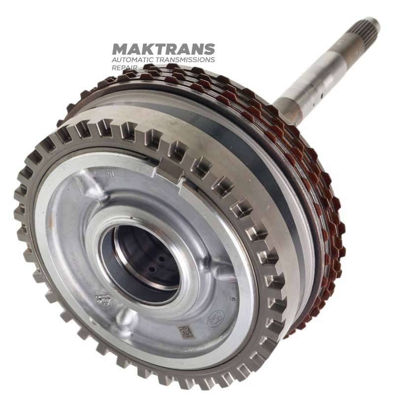 Input shaft, drum 3-5-R / 4-5-6 Clutch FORD 6F50, 6F55 / GM 6T70, 6T75 - complete with discs