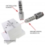 Adapter for testing solenoids A6GF1 NH NL, A8LR1 A8TR1 NH NL