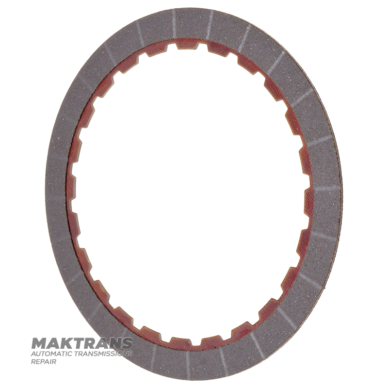 Set of friction discs FORD 6F50, 6F55 / GM 6T70E, 6T75E - 6 discs in a set (121×1.6x24T)