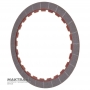 Set of friction discs FORD 6F50, 6F55 / GM 6T70E, 6T75E - 6 discs in a set (121×1.6x24T)