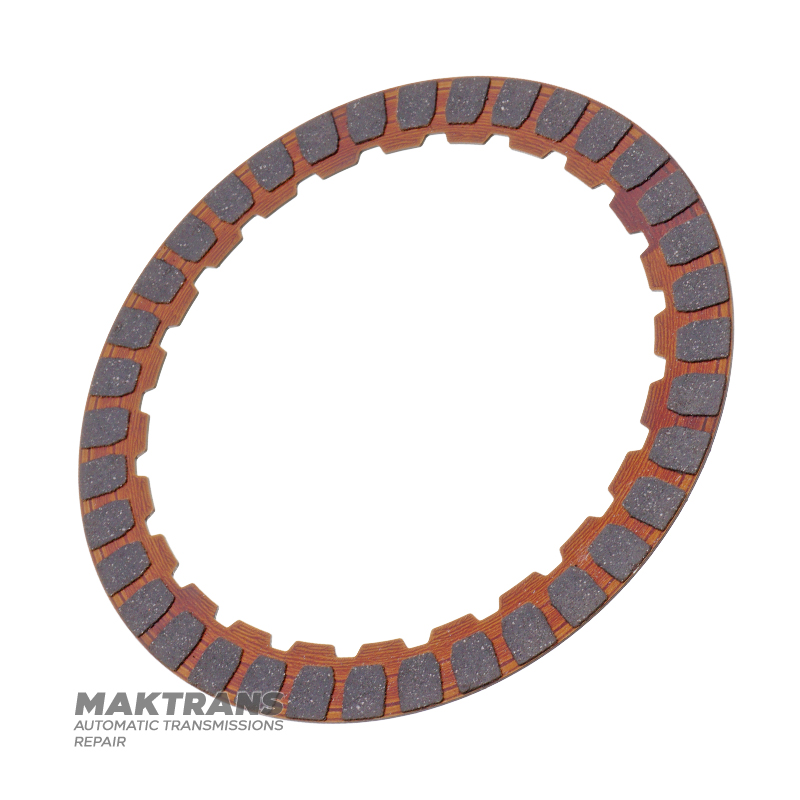 Set of friction discs FORD 6F50, 6F55 / GM 6T70E, 6T75E - 6 discs in a set (121 x 1.6 x 24T), 24264339, DT4Z-7B164-A, 7T4Z-7B164-A