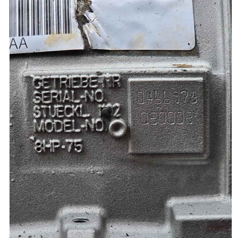 Reconditioned (road tested) ZF 8HP75 transmission - 1102020002, P68269509AA (Dodge Ram 1500 (Gen V) with 5.7L HEMI V8 engine)
