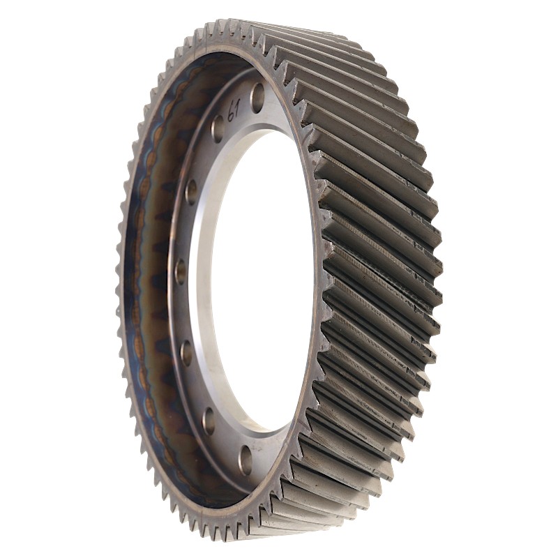 Helical differential gear AW TF-71SC Stellantis (Peugeot Citroën) - 58 teeth (ext. Ø 195.95 mm), 3 notches, width 42.05 mm, 12 mounting holes