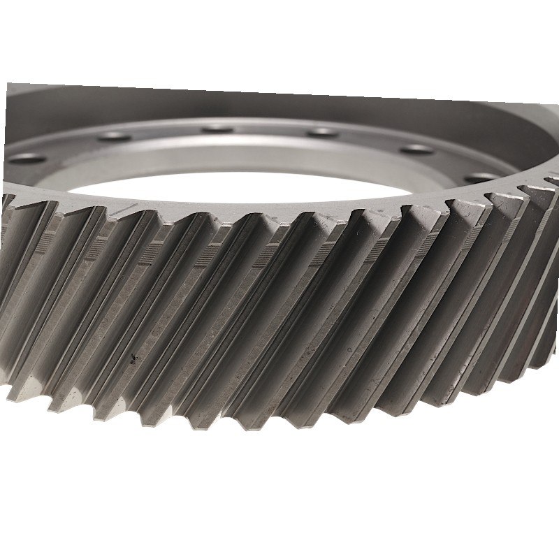 Helical differential gear AW TF-71SC Stellantis (Peugeot Citroën) - 61 teeth (ext. Ø 196 mm), 1 notch, width 42.05 mm, 12 mounting holes