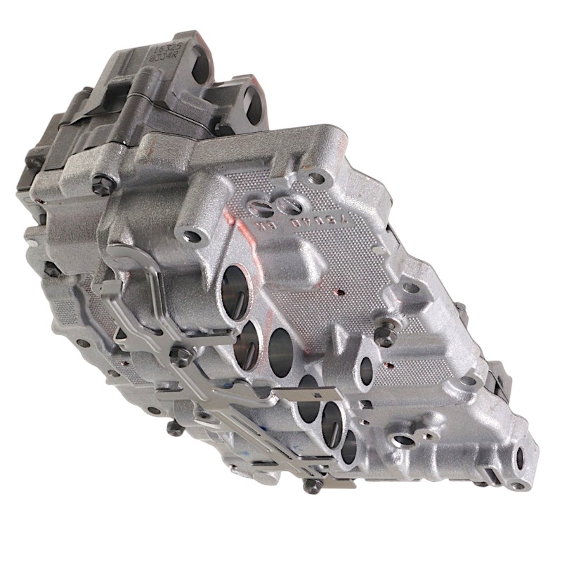Valve body (without solenoids) AW TF-71SC - removed from new transmissions, (separator plate J0 | H0), 2570J4 31437315