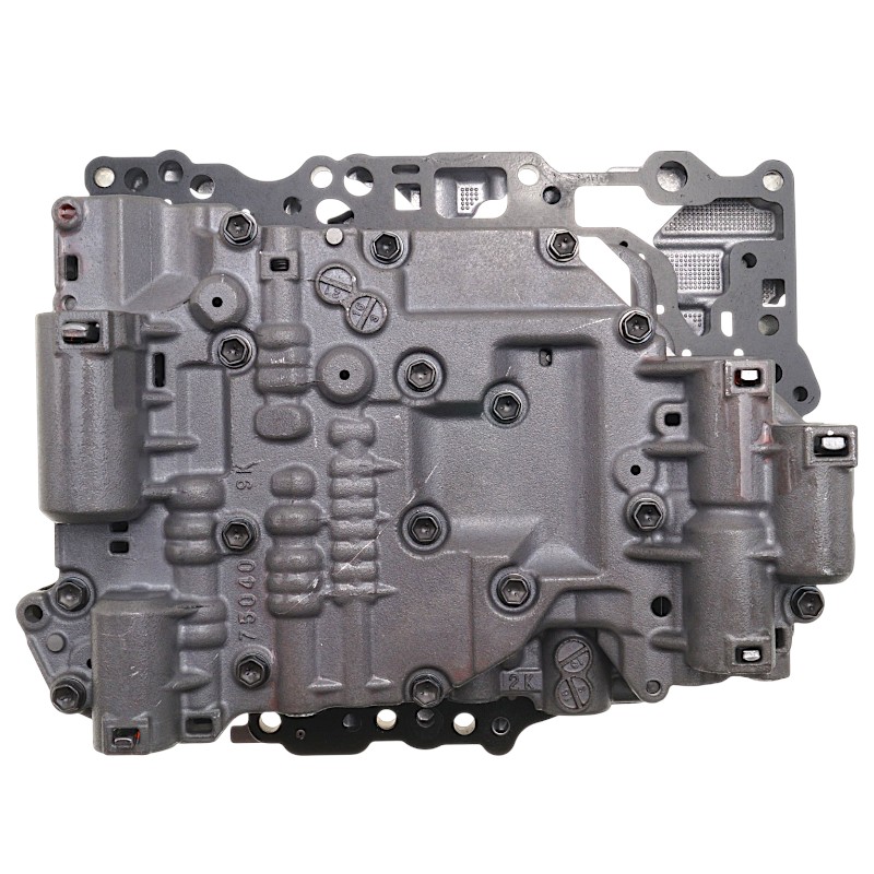 Valve body (without solenoids) AW TF-71SC - removed from new transmissions, (separator plate J0 | H0), 2570J4 31437315