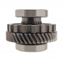 SUBARU 5EAT differential drive intermediate gear — 41 teeth (outer diameter 125.35 mm) | 18 teeth (outer diameter 119 mm), 806240060, 31457AA060, 31457AA110, bearings DG407414 | 6208