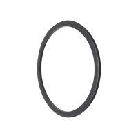 Rubber ring (flat section) for Hyundai / KIA A6GF1 torque converter piston - 64.40 x 58 x 2.05