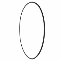 Rubber ring (flat section) for the Hyundai / KIA A6GF1 torque converter piston - 157 x 1.60