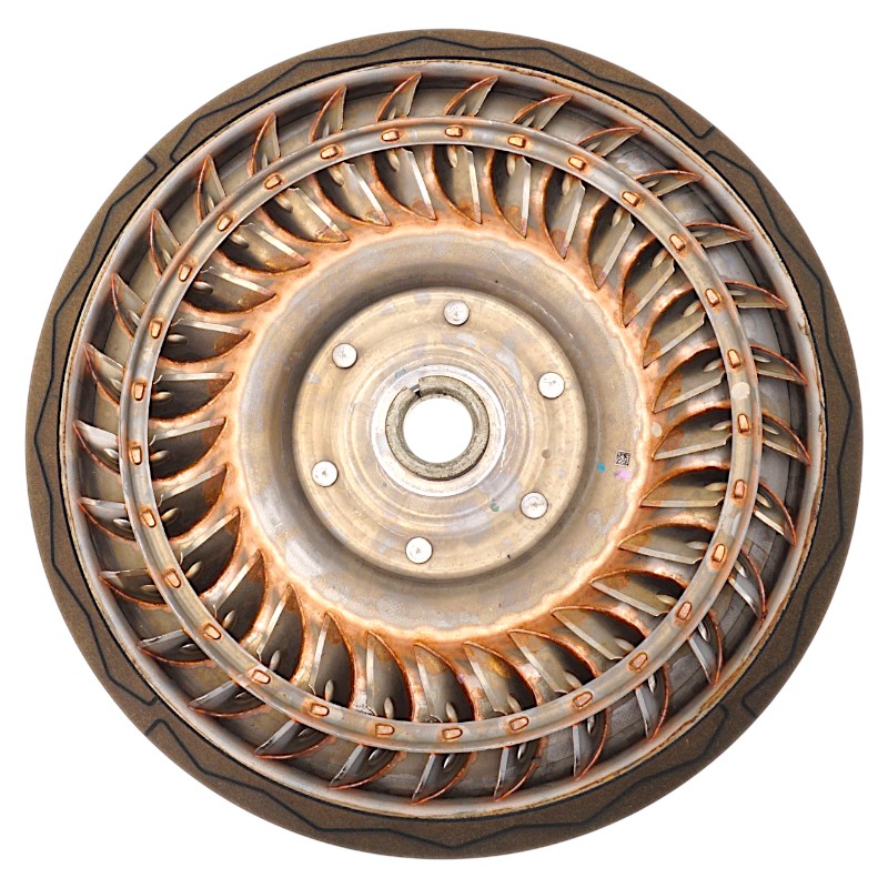 Repaired FORD 8F35 torque converter turbine wheel (code S) - with a new friction lining
