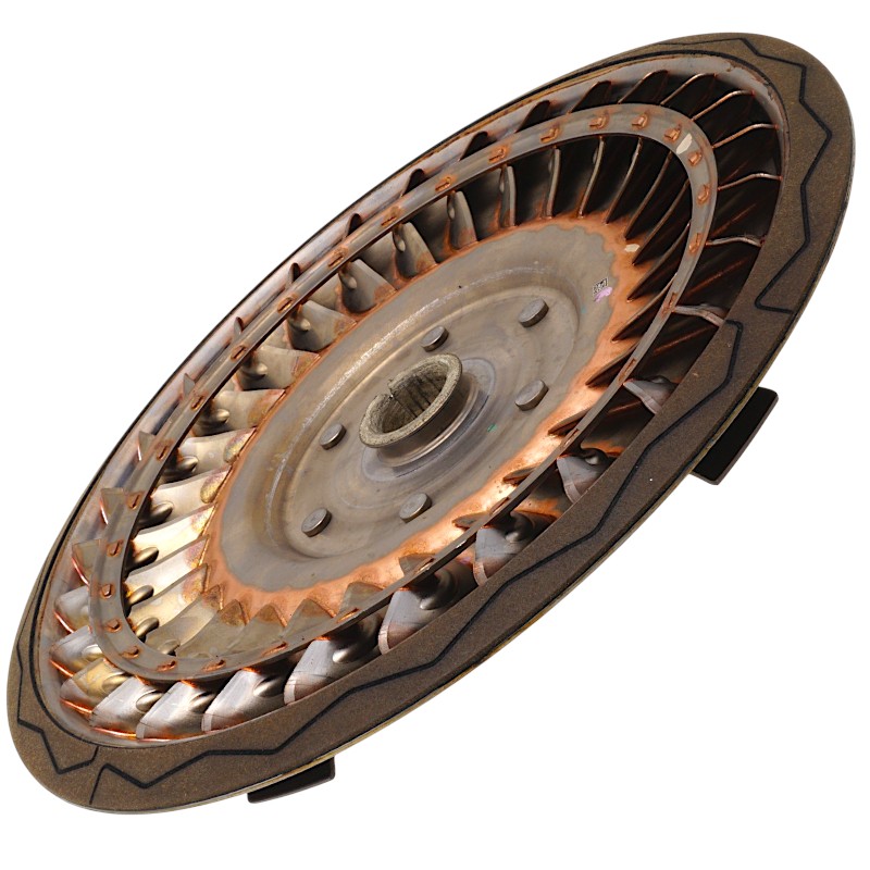 Repaired FORD 8F35 torque converter turbine wheel (code S) - with a new friction lining