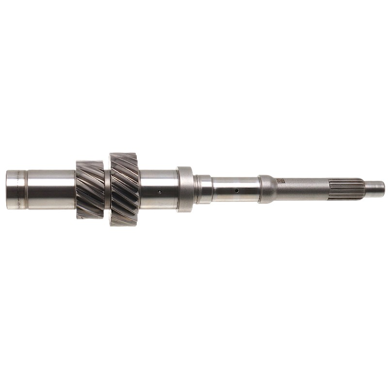 Input shaft K1 D8LF1 D8F48W 8-speed wet DCT - overall shaft length 344 mm, gears on shaft 23 teeth (ext. Ø 65.95 mm) | 14 teeth (ext. Ø 52.40 mm)