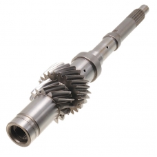 Input shaft K1 D8LF1 D8F48W 8-speed wet DCT - overall shaft length 344 mm, gears on shaft 23 teeth (ext. Ø 65.95 mm) | 14 teeth (ext. Ø 52.40 mm)