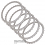 A Clutch Ford 6R60, 6R80 Steel Wheel Set - 6 Steel Wheels (Total Thickness 18.15mm)