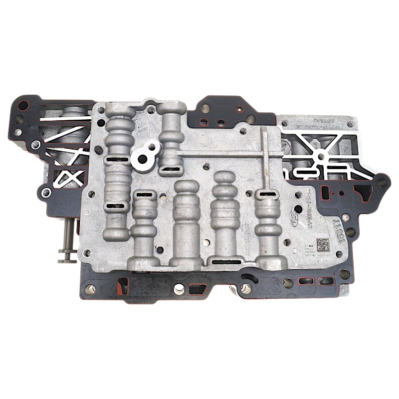Valve body (without solenoid block) FORD 6F50, 6F55 — used, untested, 7T4P-7A101-AC, 7T4P-7A092-AC, 7T4P-7H195-AF