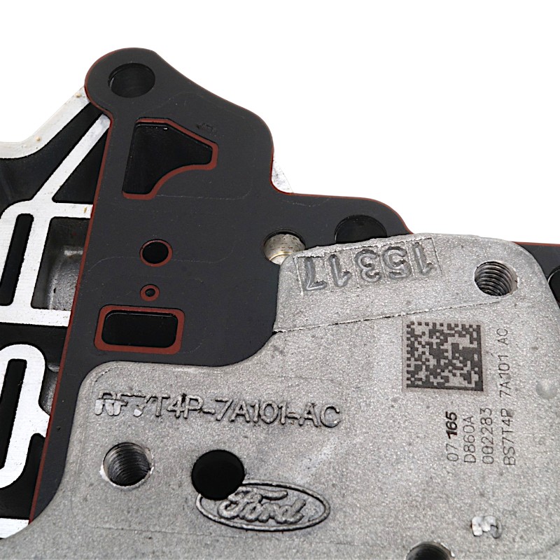 Valve body (without solenoid block) FORD 6F50, 6F55 — used, untested, 7T4P-7A101-AC, 7T4P-7A092-AC, 7T4P-7H195-AF