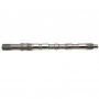 Output shaft RE5R05A / RE7R01A—overall length 472 mm, 32 splines (outside Ø 32.45 mm, L35 mm), 36 splines (outside Ø 37.60 mm, L20 mm), 32 splines (outside Ø 33.70 mm, L45 mm)