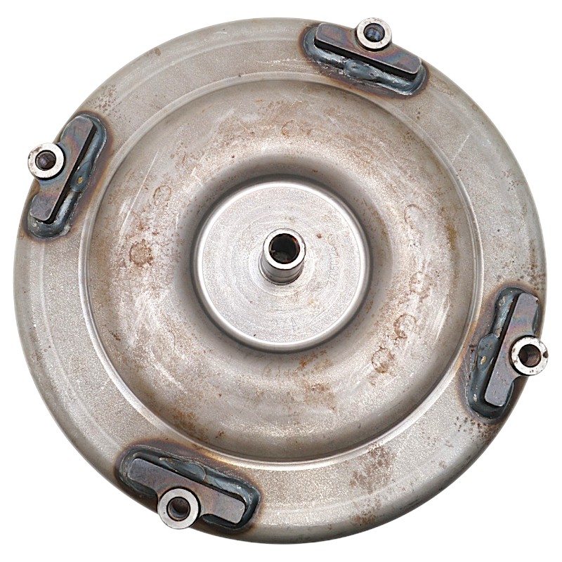 Refurbished JATCO JF016E RE0F10D torque converter, CVT8 - marking 27A, pilot height 37 mm (ext. Ø 20 mm), 4 mounting holes