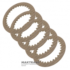 Input Clutch Friction Disc Set (1st Design) Daihatsu Mini - 1.65mm Thickness, 83mm Outer Diameter, 30 Teeth, Alto USA 127700A