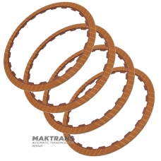 Low/Reverse Brake Friction Disc Set for Daihatsu Mini - 2mm Thick, 127.85mm Outer Diameter, 21 Teeth, ALTO USA 127706