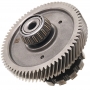 Intermediate shaft of differential FORD 6F50N, 6F55N, 8F57 — 21 teeth (2 notches, outer Ø 85.90 mm), 68 teeth (outer Ø 164.40 mm, width 26.65 mm)