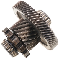 Intermediate shaft of differential FORD 6F50N, 6F55N, 8F57 — 21 teeth (2 notches, outer Ø 85.90 mm), 68 teeth (outer Ø 164.40 mm, width 26.65 mm), AA5P-7H348-AC