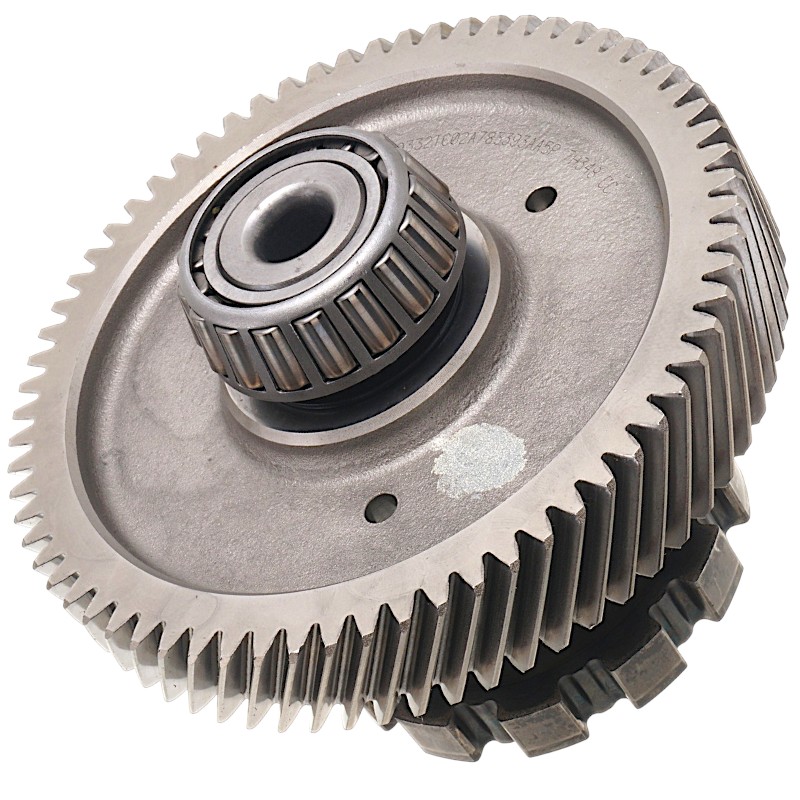 Intermediate shaft of differential FORD 6F50N, 6F55N, 8F57 — 19 teeth (4 notches, outer Ø 78.55 mm), 68 teeth (outer Ø 164.40 mm, width 26.65 mm), AA5P-7H348-CC