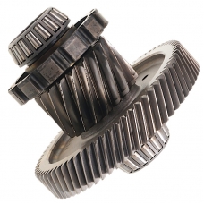Intermediate shaft of differential FORD 6F50N, 6F55N, 8F57 — 19 teeth (4 notches, outer Ø 78.55 mm), 68 teeth (outer Ø 164.40 mm, width 26.65 mm), AA5P-7H348-CC
