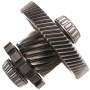 Intermediate shaft of differential FORD 6F50N, 6F55N, 8F57 — 19 teeth (4 notches, outer Ø 78.55 mm), 68 teeth (outer Ø 164.40 mm, width 26.65 mm), AA5P-7H348-CC