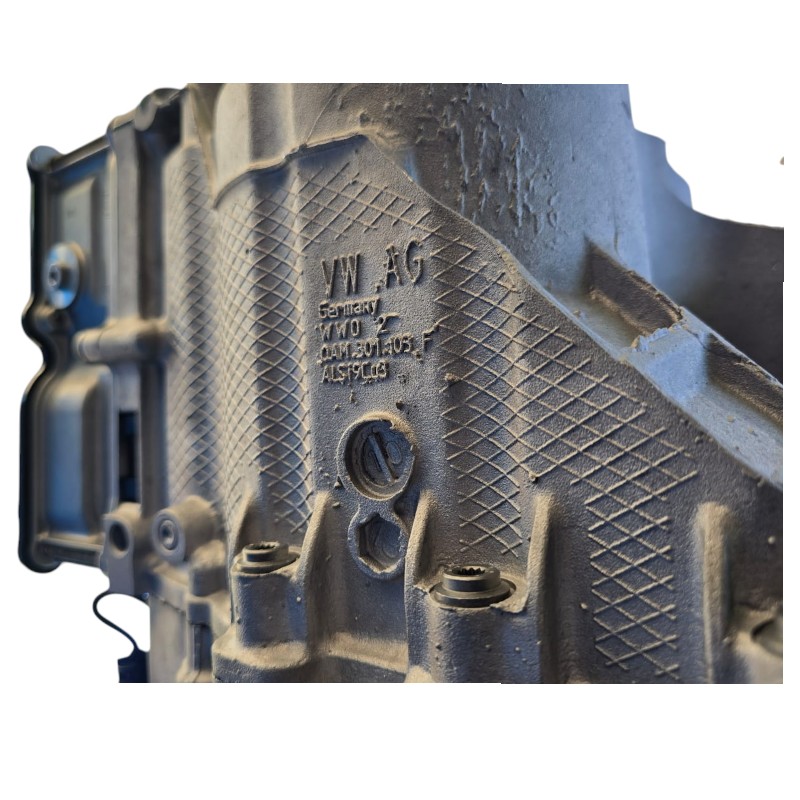 Refurbished (road tested) VAG DSG7 0AM transmission - transmission code NQE, with mechatronics (without clutch)