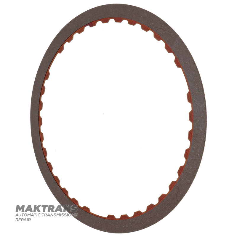 Set of friction discs 2-6 Clutch FORD 6F50, 6F55 / GM 6T70, 6T75 - 3 friction discs in a set (thickness 1.65 mm, outer Ø 209.15 mm, 33 teeth), 27264337