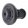 Intermediate shaft of differential A6GF1 (Gen2) — 49 teeth (ext. Ø 123 mm, 1 notch) / 17 teeth, (ext. Ø 60 mm, 3 notches), 4572026011, 4572226010 (plastic bearing separator)