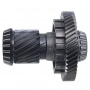 Intermediate shaft of differential A6GF1 (Gen2) — 49 teeth (ext. Ø 123 mm, 1 notch) / 17 teeth, (ext. Ø 60 mm, 3 notches), 4572026011, 4572226010 (plastic bearing separator)