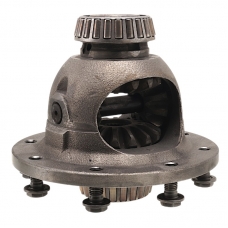 Differential (2WD) RE4F03A — overall height 143 mm, inner diameter under axle shaft 27 mm (25 splines under axle shaft)