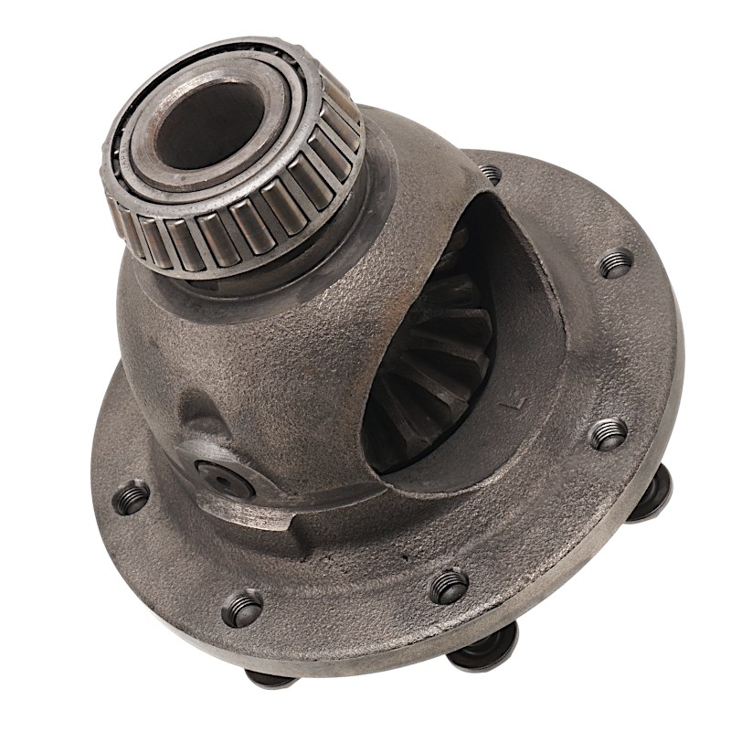 Differential (2WD) RE4F03A — overall height 143 mm, inner diameter under axle shaft 27 mm (25 splines under axle shaft)