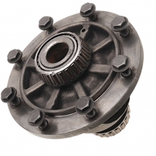 Differential (2WD) RE4F03A — overall height 143 mm, inner diameter under axle shaft 27 mm (25 splines under axle shaft)