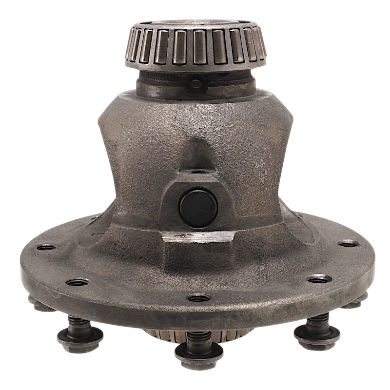 Differential (2WD) RE4F03A — overall height 143 mm, inner diameter under axle shaft 27 mm (25 splines under axle shaft)
