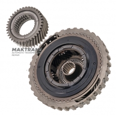 Rear planetary gear Hyundai / KIA A8LF1 - sun gear 38 teeth (ext. Ø 58.25 mm), 4 satellites (19 teeth) / 4 satellites (18 teeth), 457604G100, 457514G100