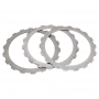 B2 Low Coast Brake Steel Disc Set - 3 Discs (1.95mm Thick, 112.85mm Int. Diameter, 18 Teeth)