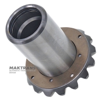 Aisin Warner TF-62SN VAG 09M differential half-axle pinion (satellite) — new, 16 teeth (outer diameter 71.85 mm), neck length 61 mm (outer diameter of neck 40 mm)